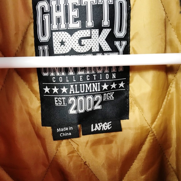 DGK Jackets & Coats Extremely Rare Dgk Starter Letterman Jacket Sz